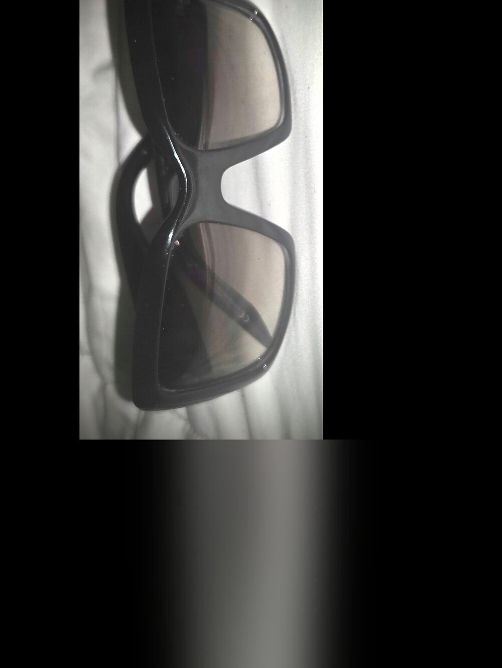 Dior Black Sunglasses with Gradient Smoke Lenses
